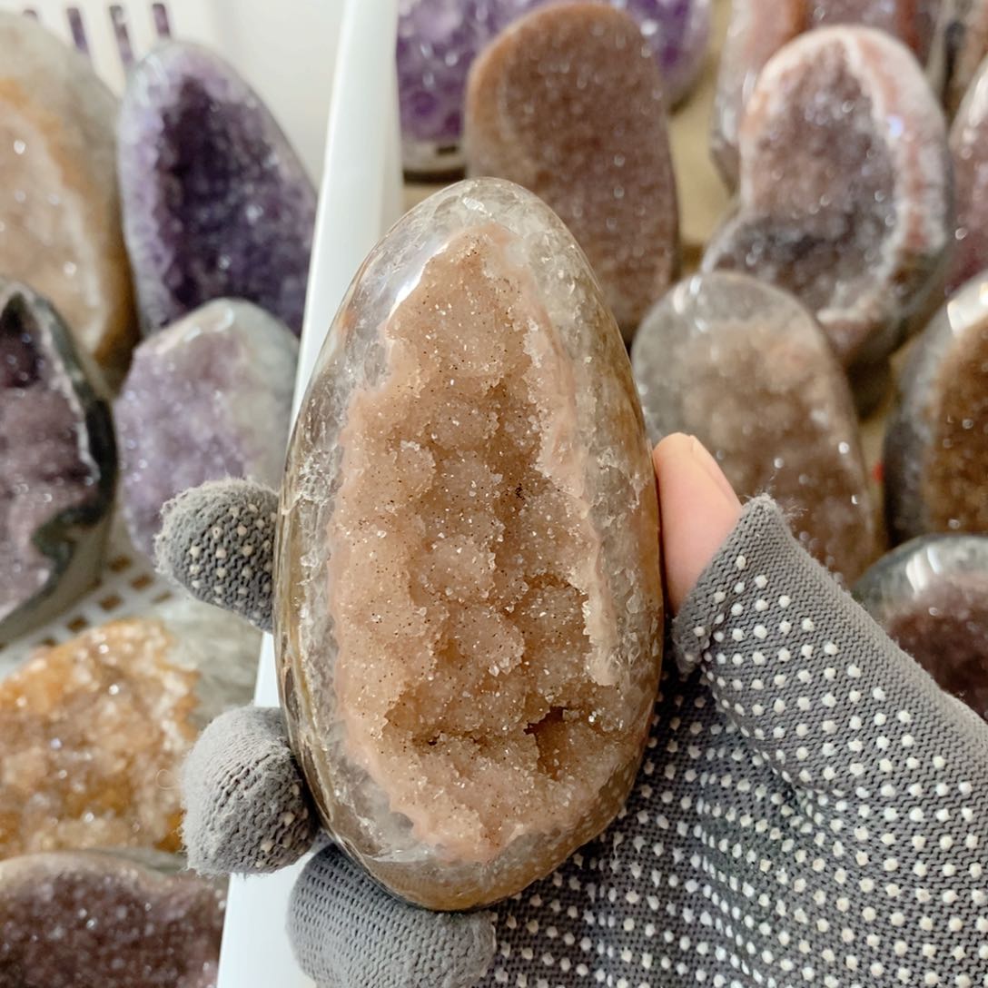 天然水晶摆件未镶嵌水晶