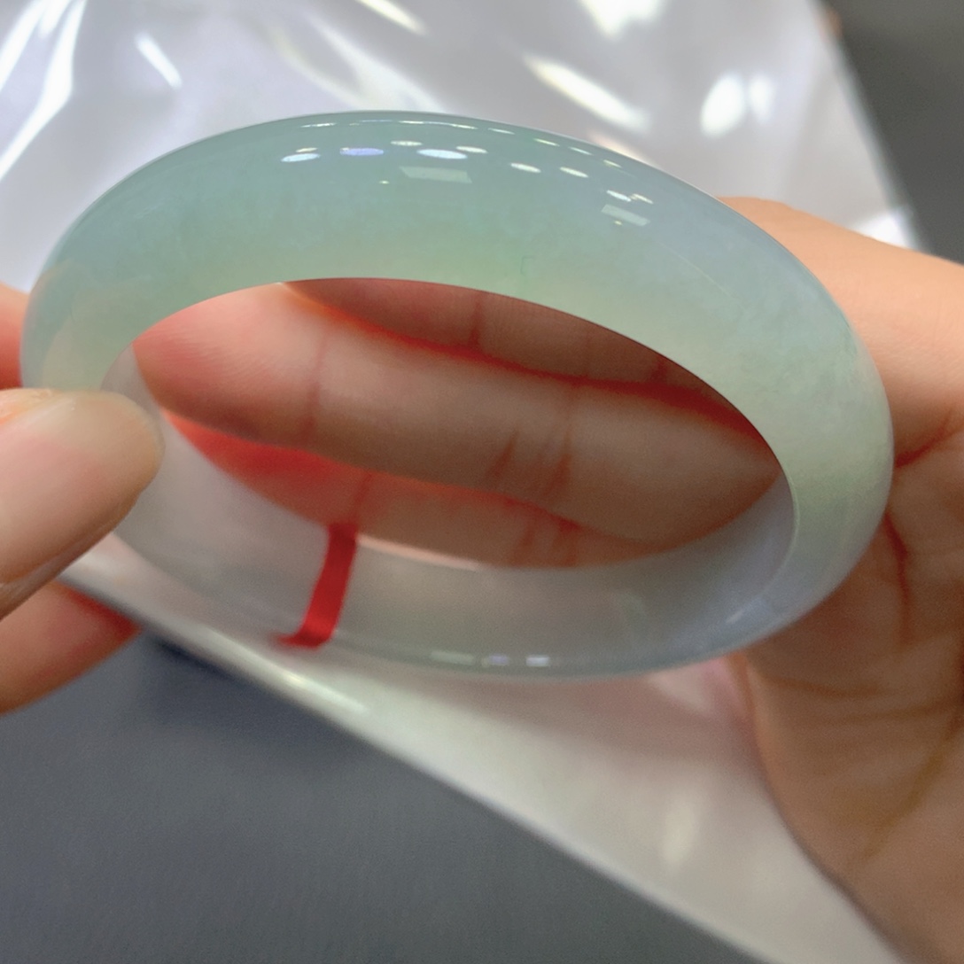 翡翠未镶嵌手镯5号