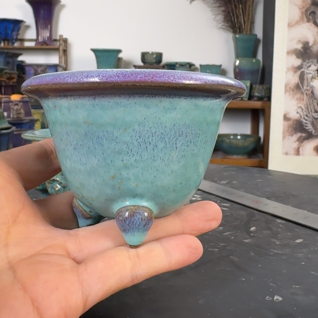 早***摆件陶觉象绿植盆景花盆