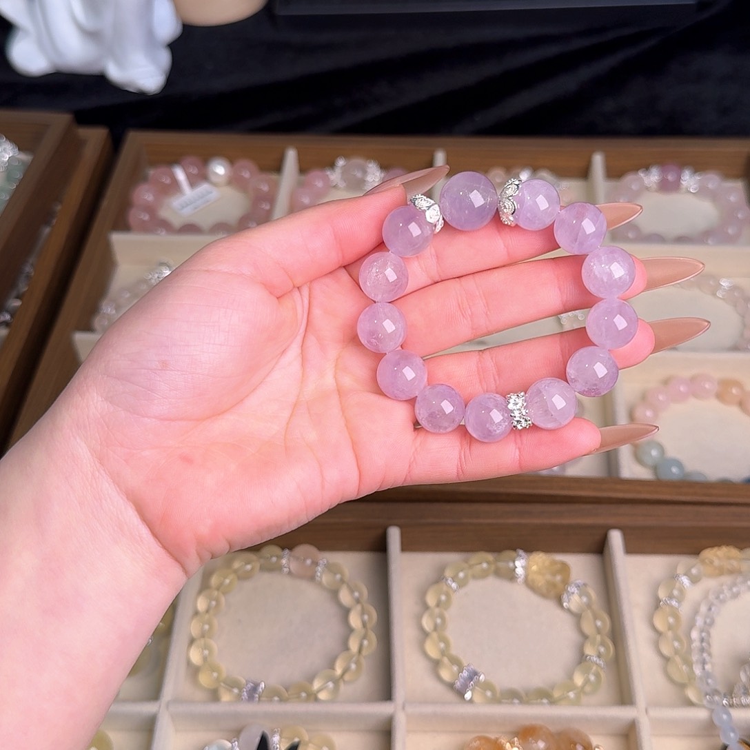 水晶手链未镶嵌薰衣草14