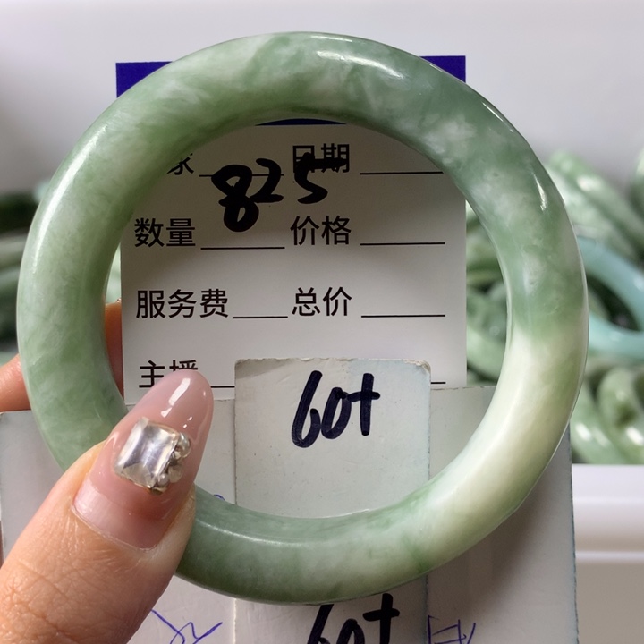 蛇纹石玉手镯未镶嵌825