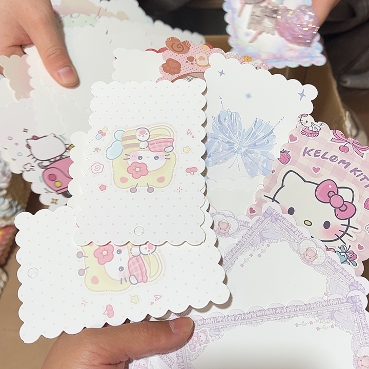 花边8×12混款100张