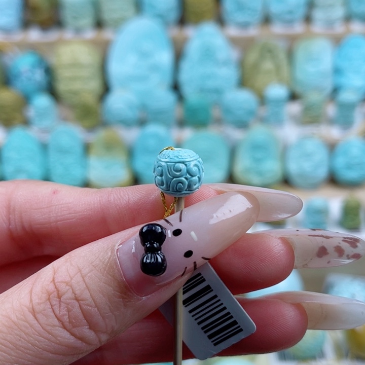 绿松石未镶嵌珠宝奇石9m