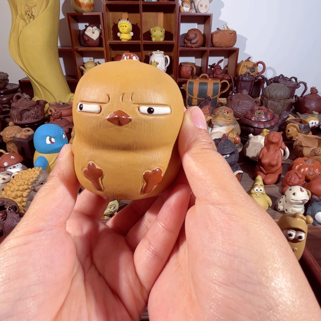 紫砂茶壶纯手工制作过程非常