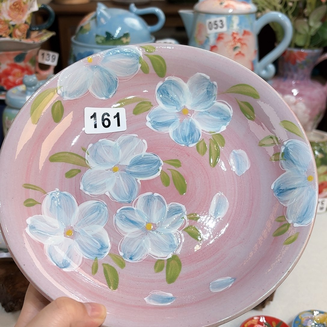 景德镇手绘高温釉下彩陶瓷茶具