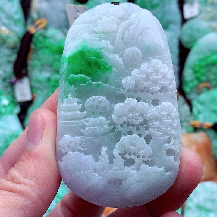 翡翠吊坠(不含链)未镶嵌