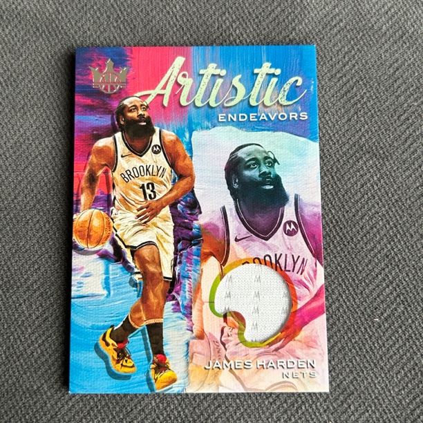 油画 詹姆斯 哈登 快船 篮网 149编 艺术 物料 GU落场版