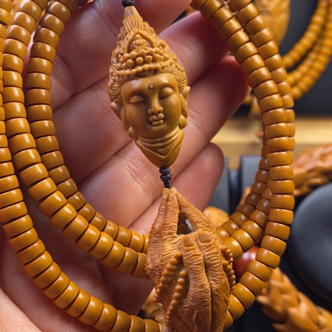 橄榄核手串/手链观音脖挂老型