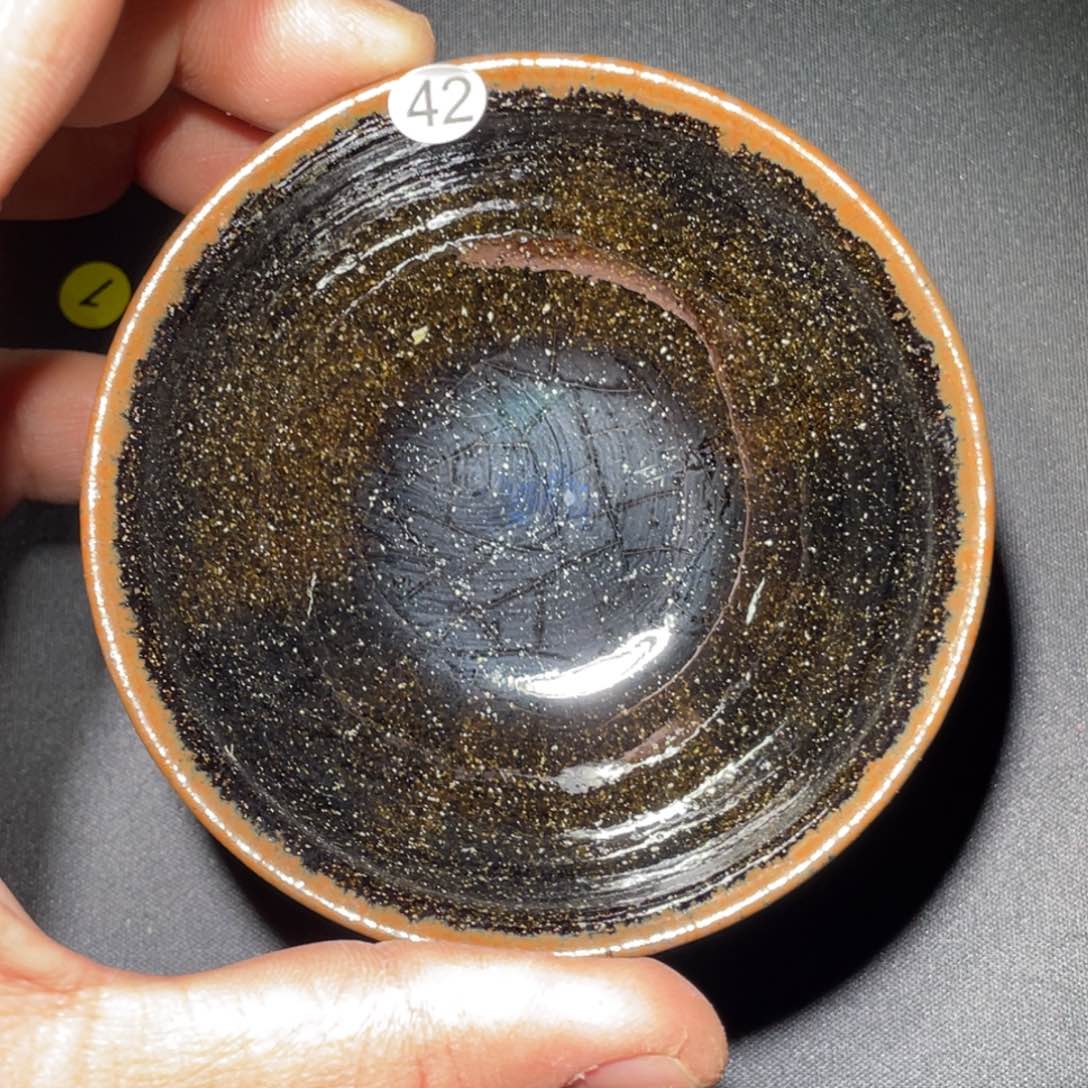 茶盏柴烧建盏老黄甄选42