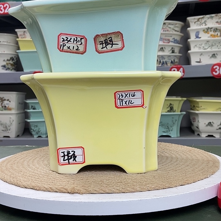 紫砂宜兴紫砂花盆