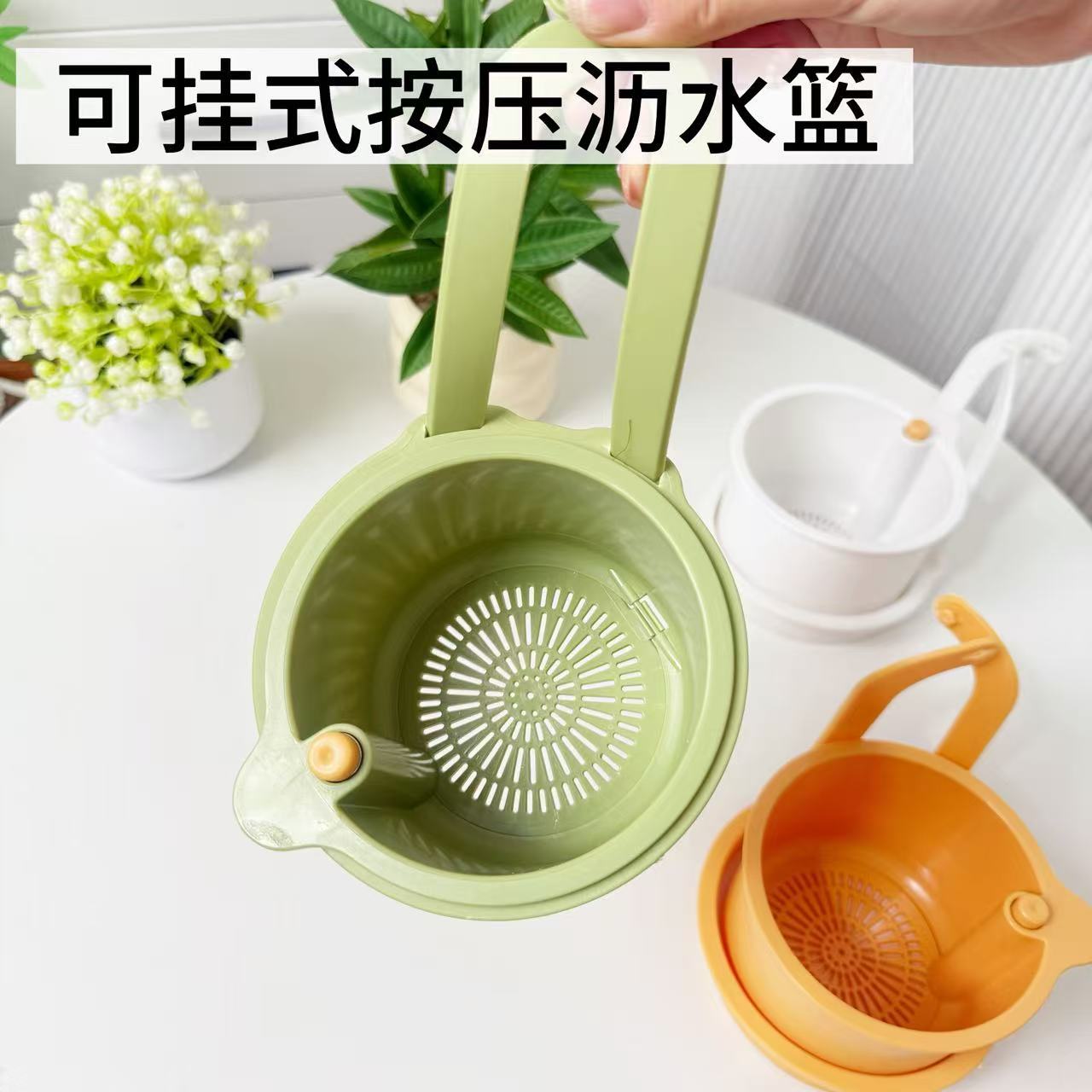新疆包邮乌市直发水槽沥水篮挂袋水龙头置物架厨房水池免打孔挂篮