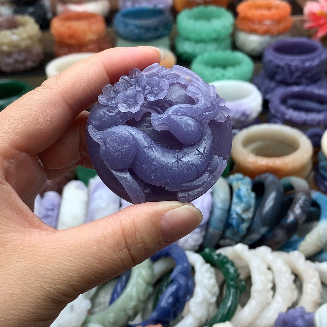 毛衣链未镶嵌石英质玉夢****