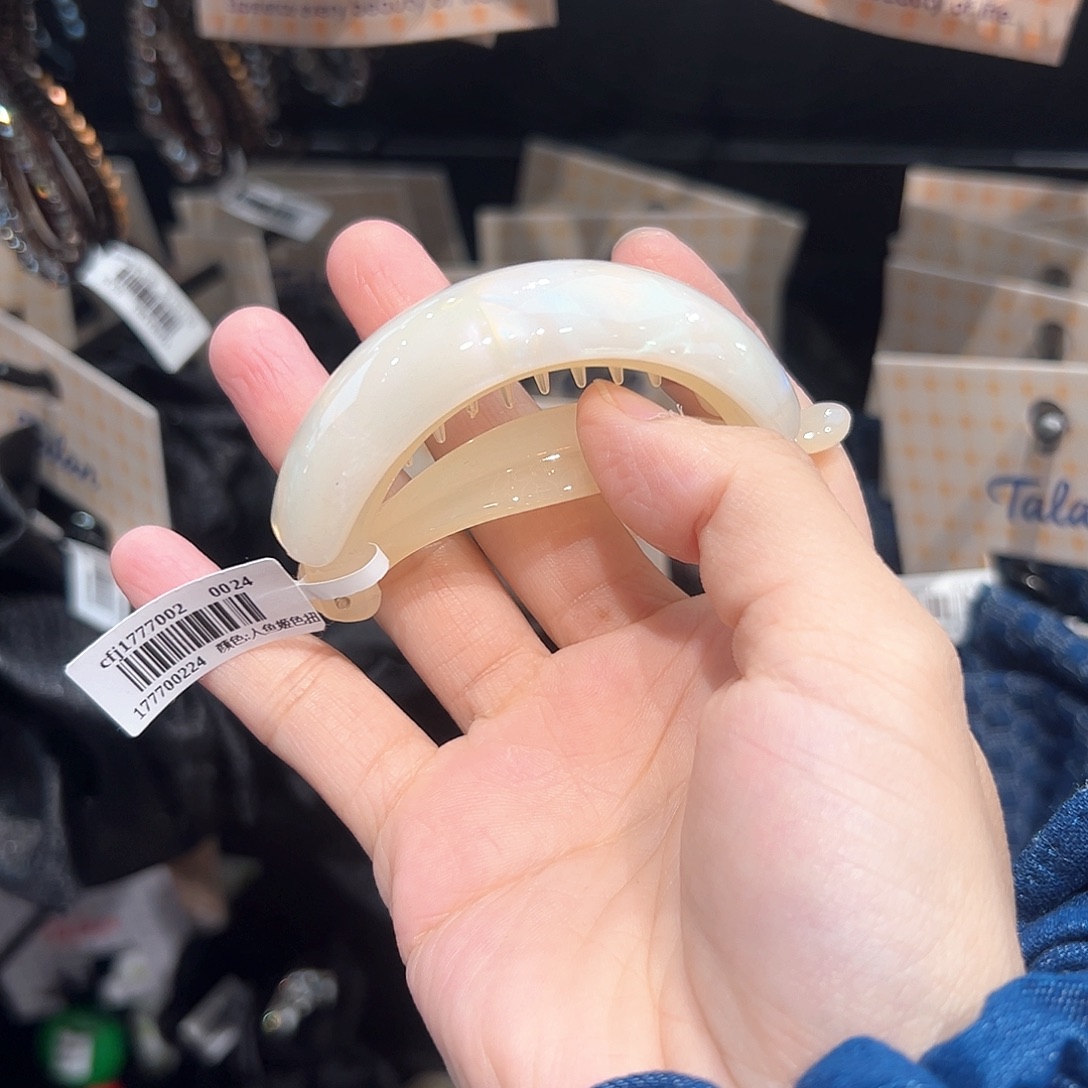 非金属布艺马尾扣