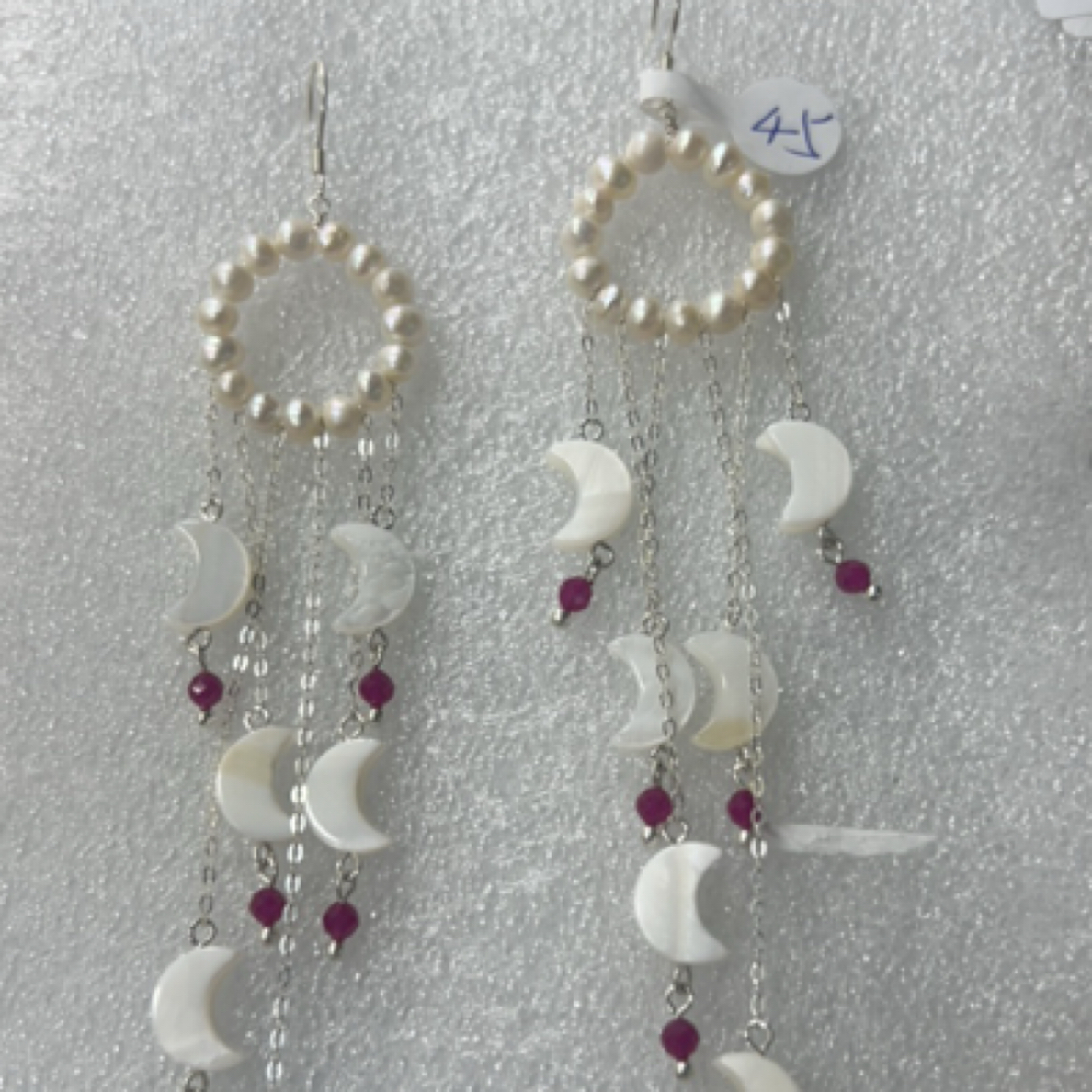 925银耳饰 博雅手作s925纯银耳饰