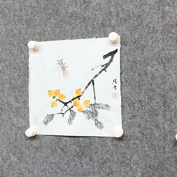 书法墨云绘画作品