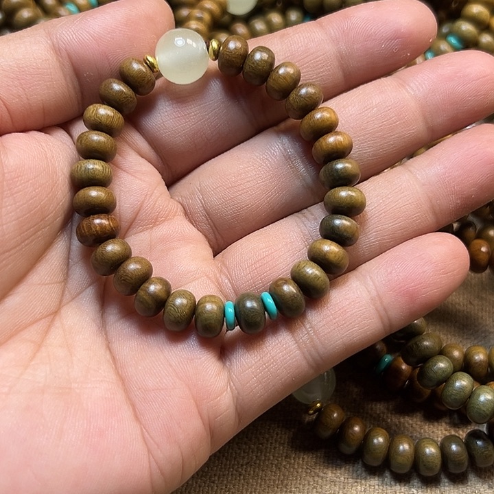 维腊木（绿檀）无事牌