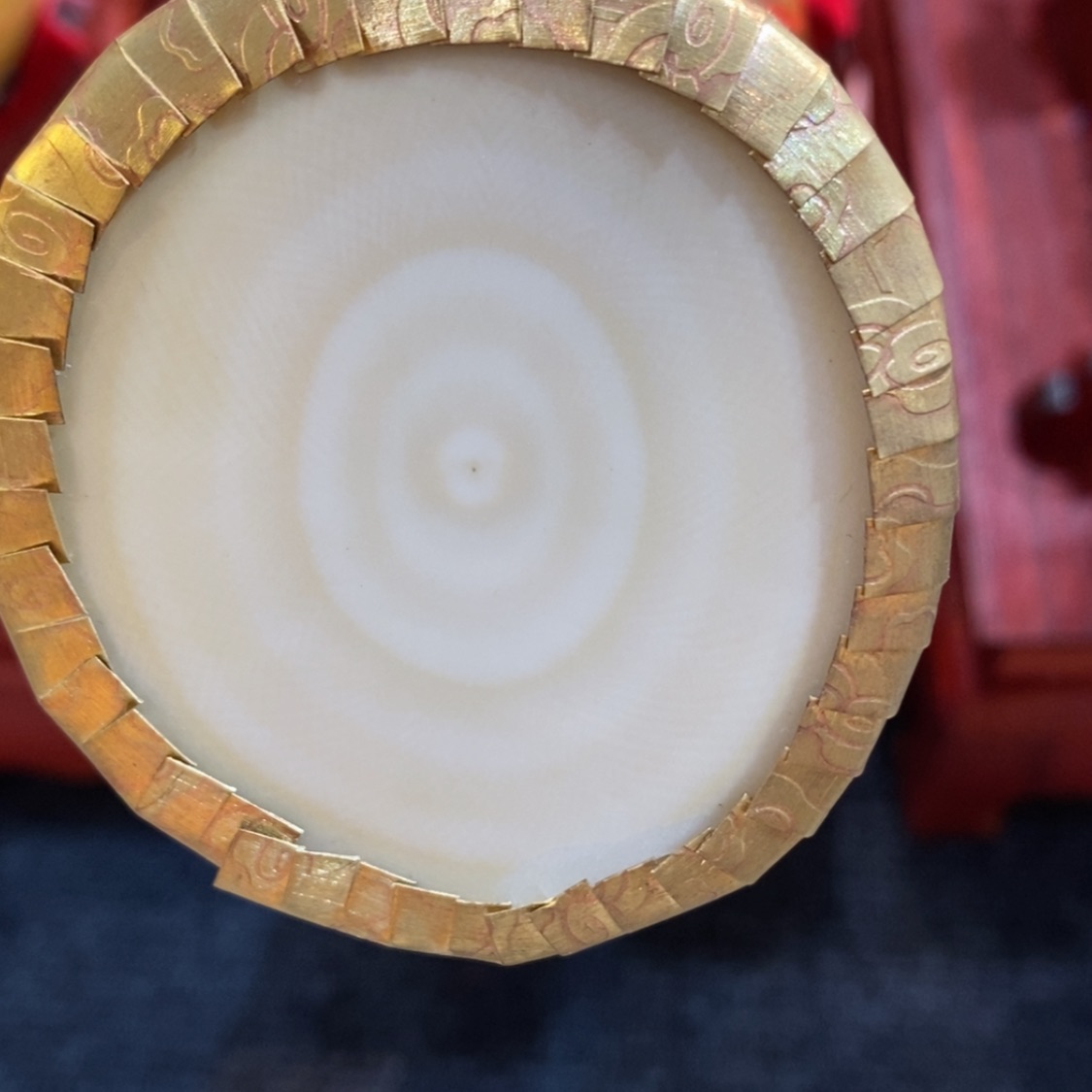 【闪购商品】默**彭金皮大摆件工艺品