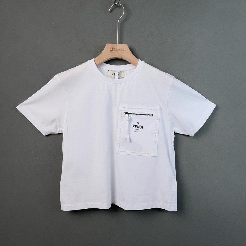 95新 FENDI/芬迪 T恤/S码/7819