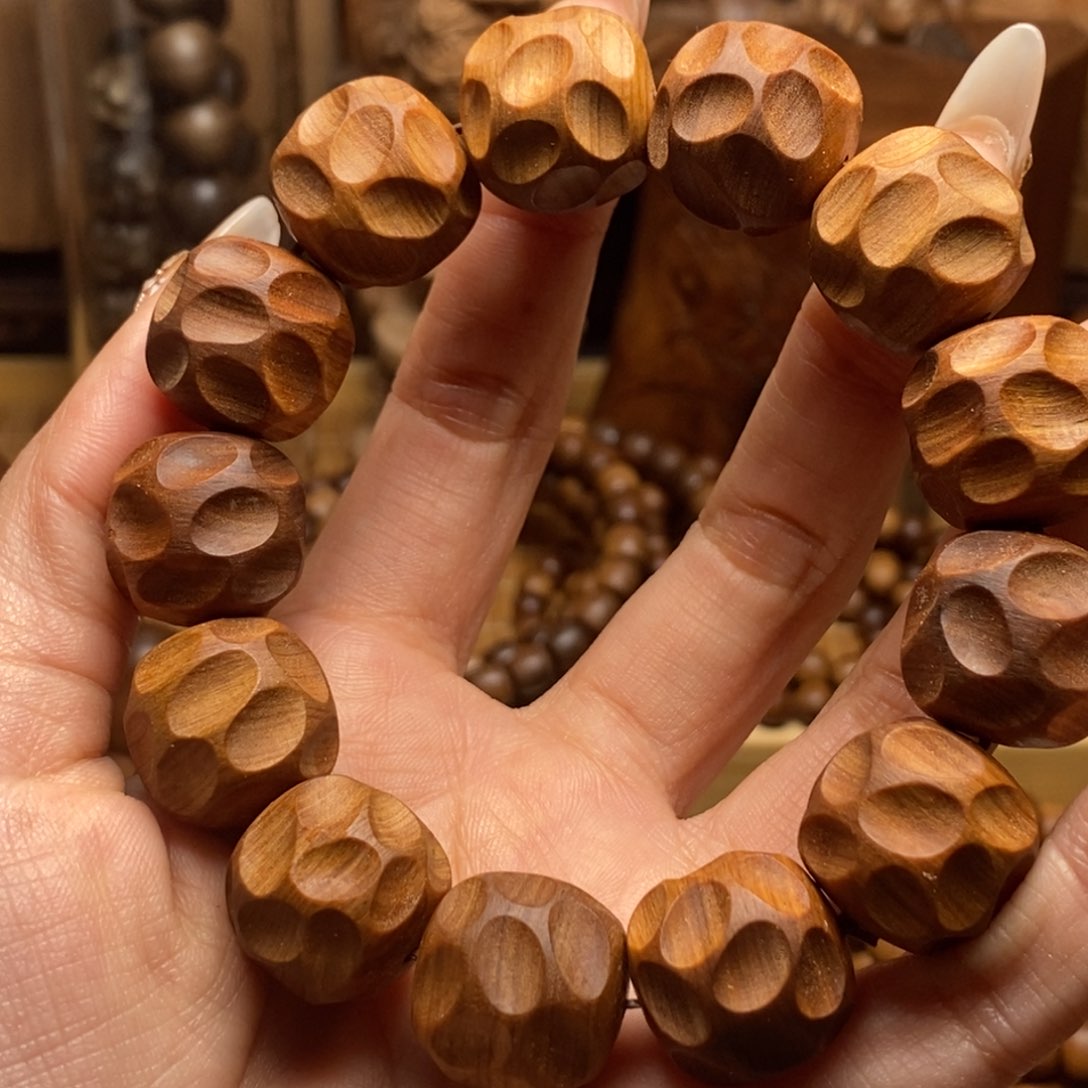 檀香木手串/手链手串1718焦糖