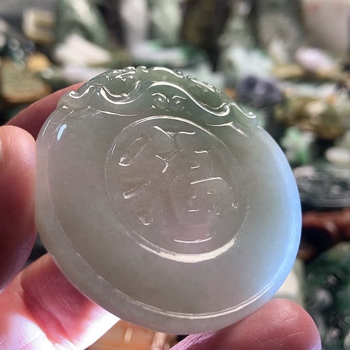 翡翠吊坠(不含链)未镶嵌九*