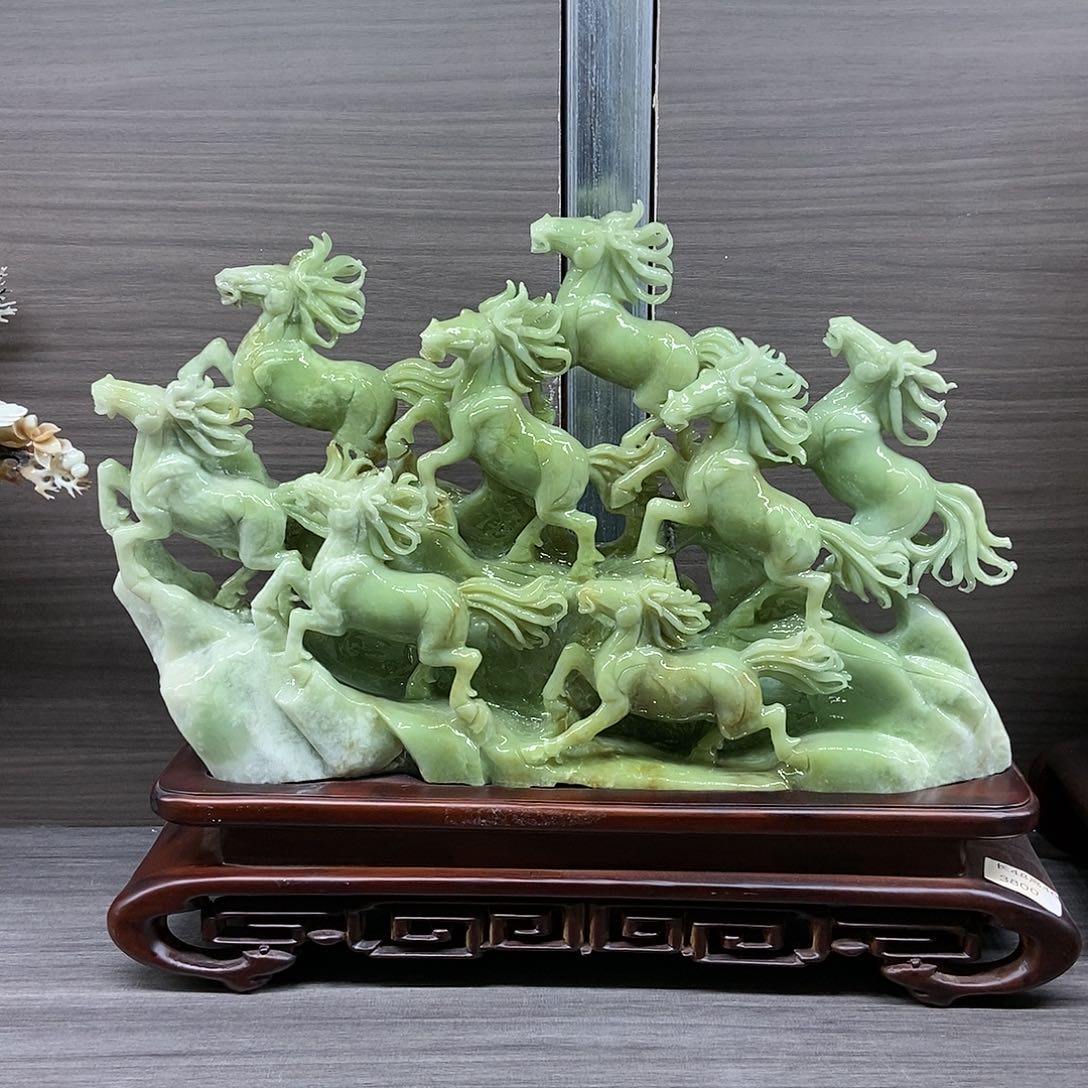 【闪购商品】蛇纹石玉（覆膜）珠宝奇石未镶嵌