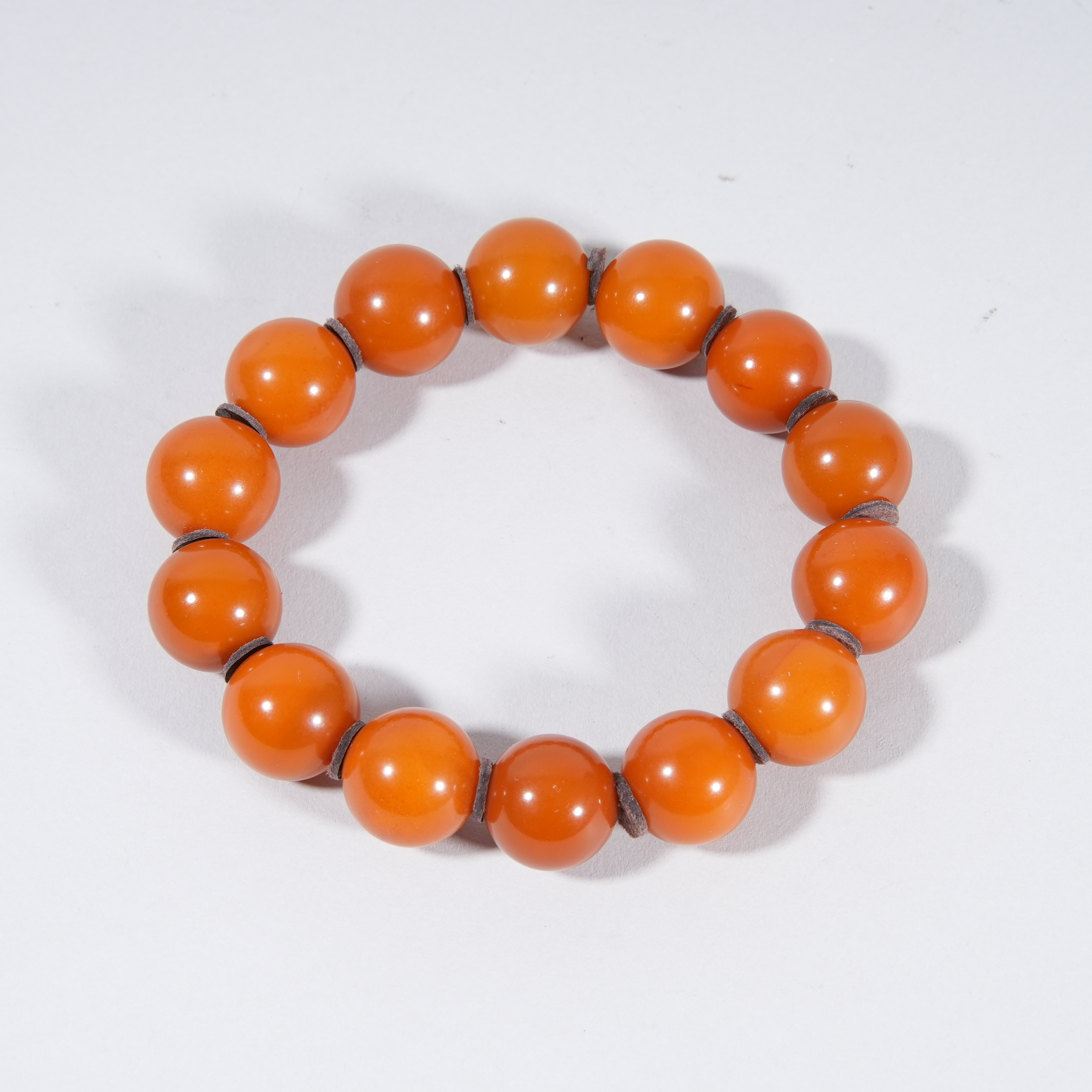 y165/清代 蜜蜡手串【华豫之门甄选】