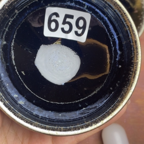 茶盏沐雨茶器柴烧主人杯