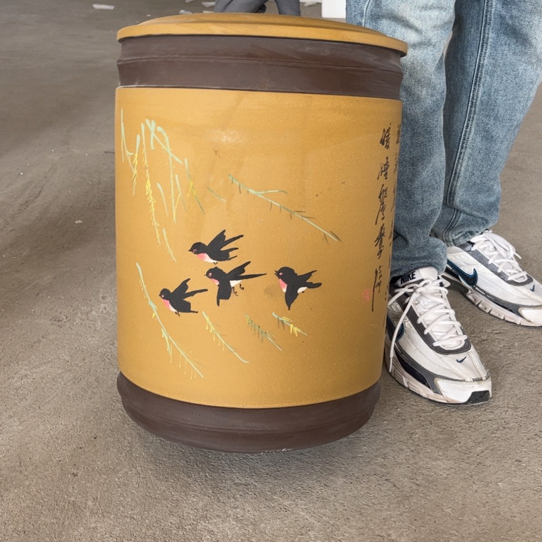 紫砂茶叶罐30 饼茶叶罐