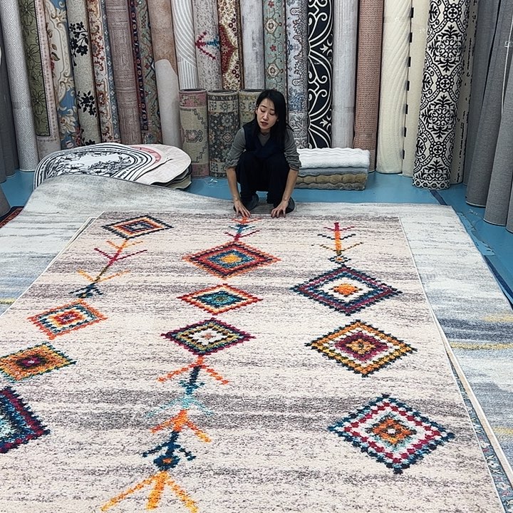 混纺200×300误差正负1-3厘米精编细砂棉布底仿羊绒微瑕特价