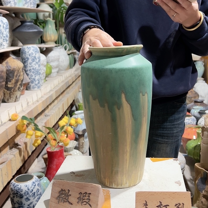 摆件陶景德镇陶瓷花瓶瑕疵专场