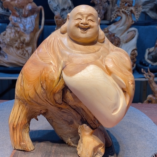 柏木（崖柏）根雕摆件