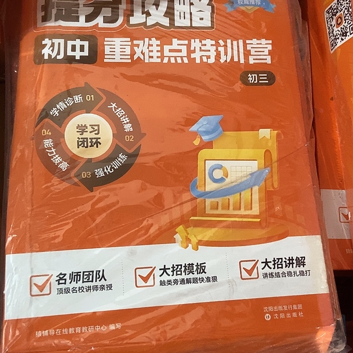 提分攻略，初中重难点特训营初三