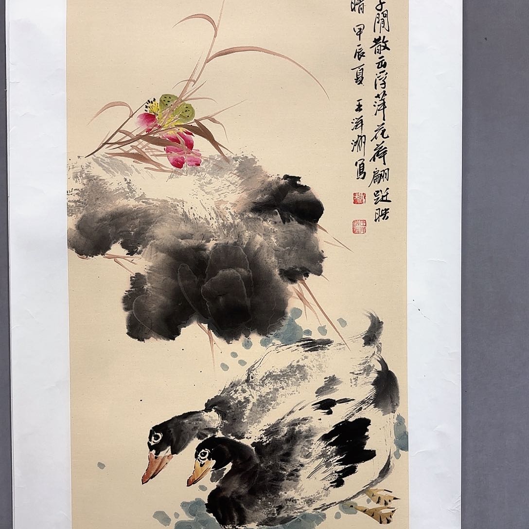 国画国画纯手绘作品请放心去藏