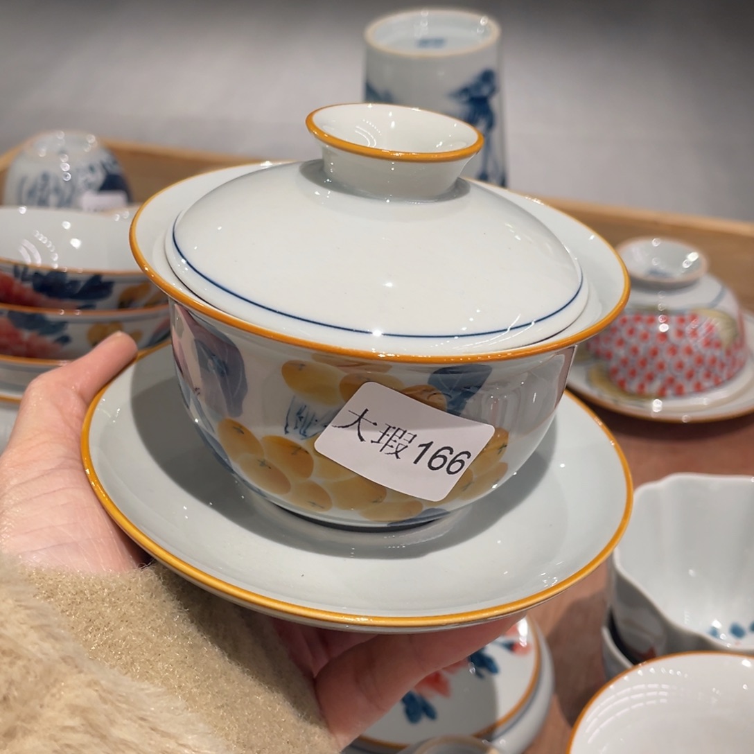 有瑕釉下彩纯手绘