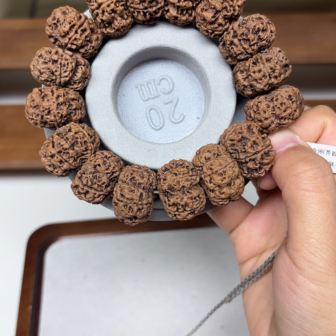 金刚菩提手串原生态夹板菩提树籽