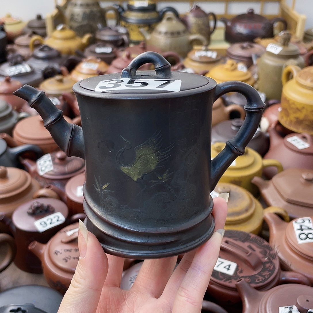 茶壶紫砂紫砂微瑕