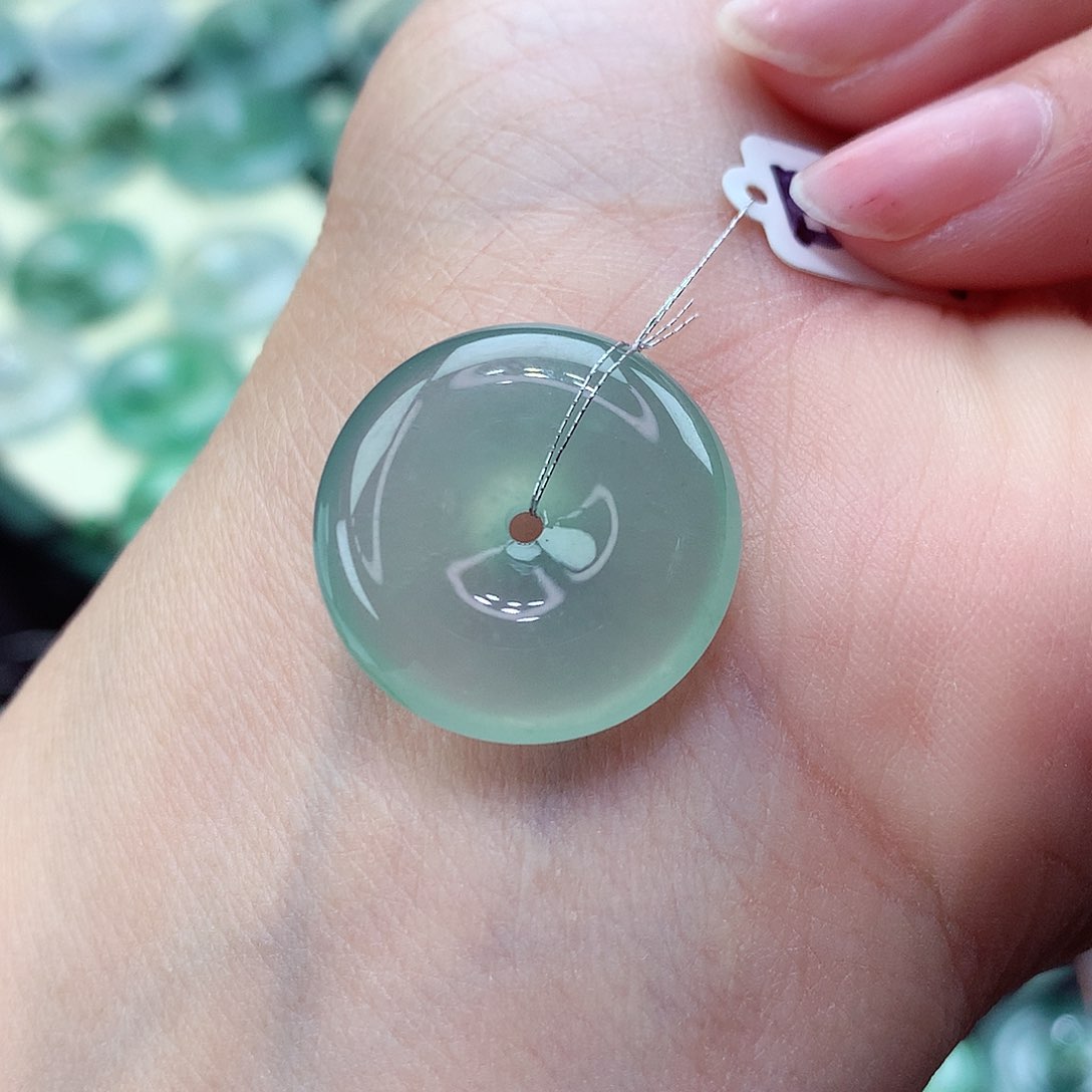 翡翠颈饰未镶嵌31尺寸20.8-5.8