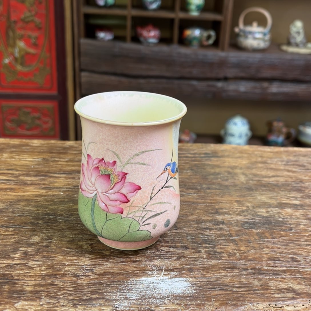 柴烧手工手绘陶瓷