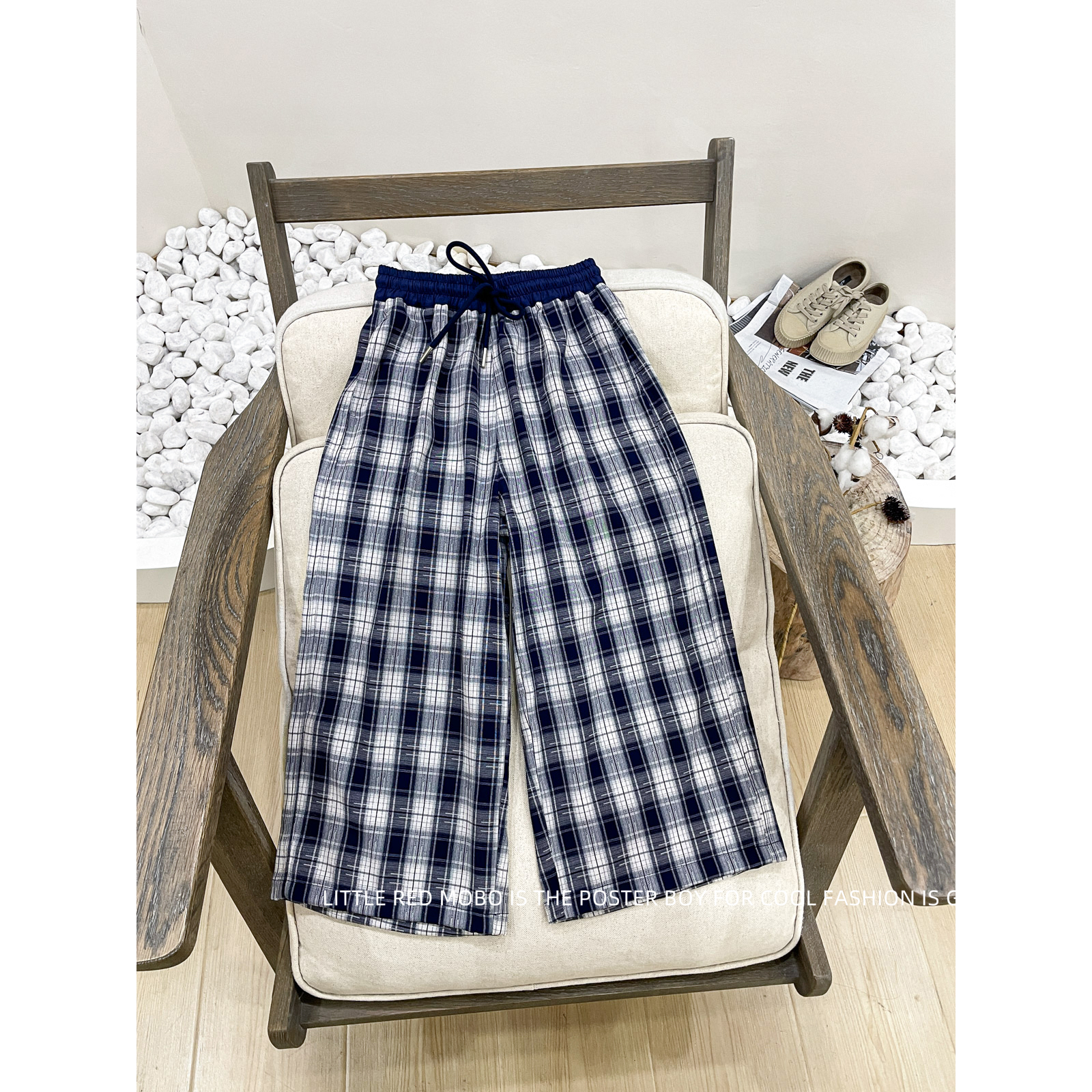 【现现】童装男童裤子2025夏季新款儿童休闲裤MMK821876