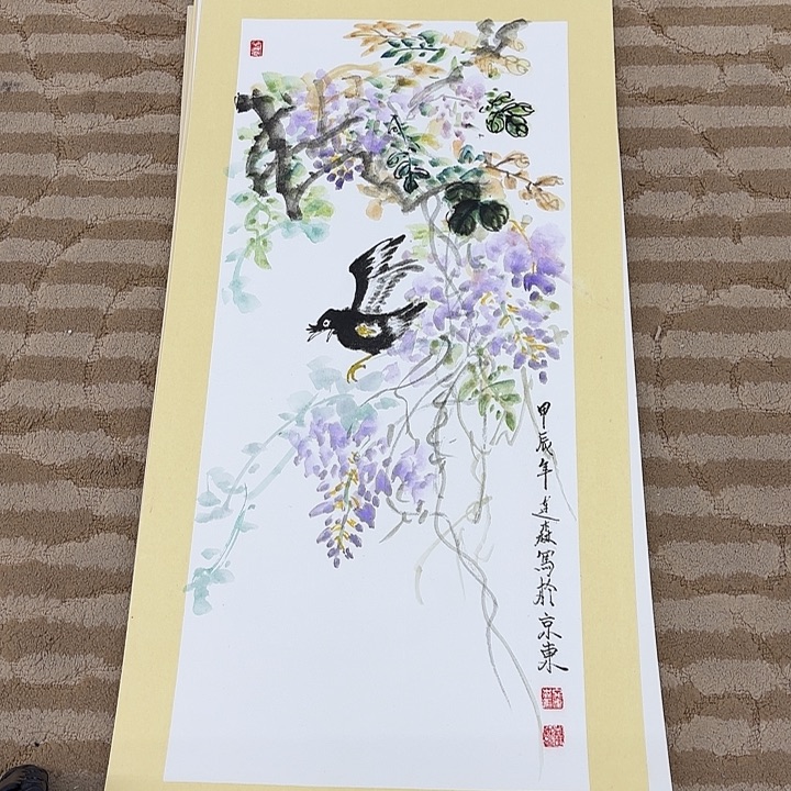 国画花鸟的翅膀和66.33