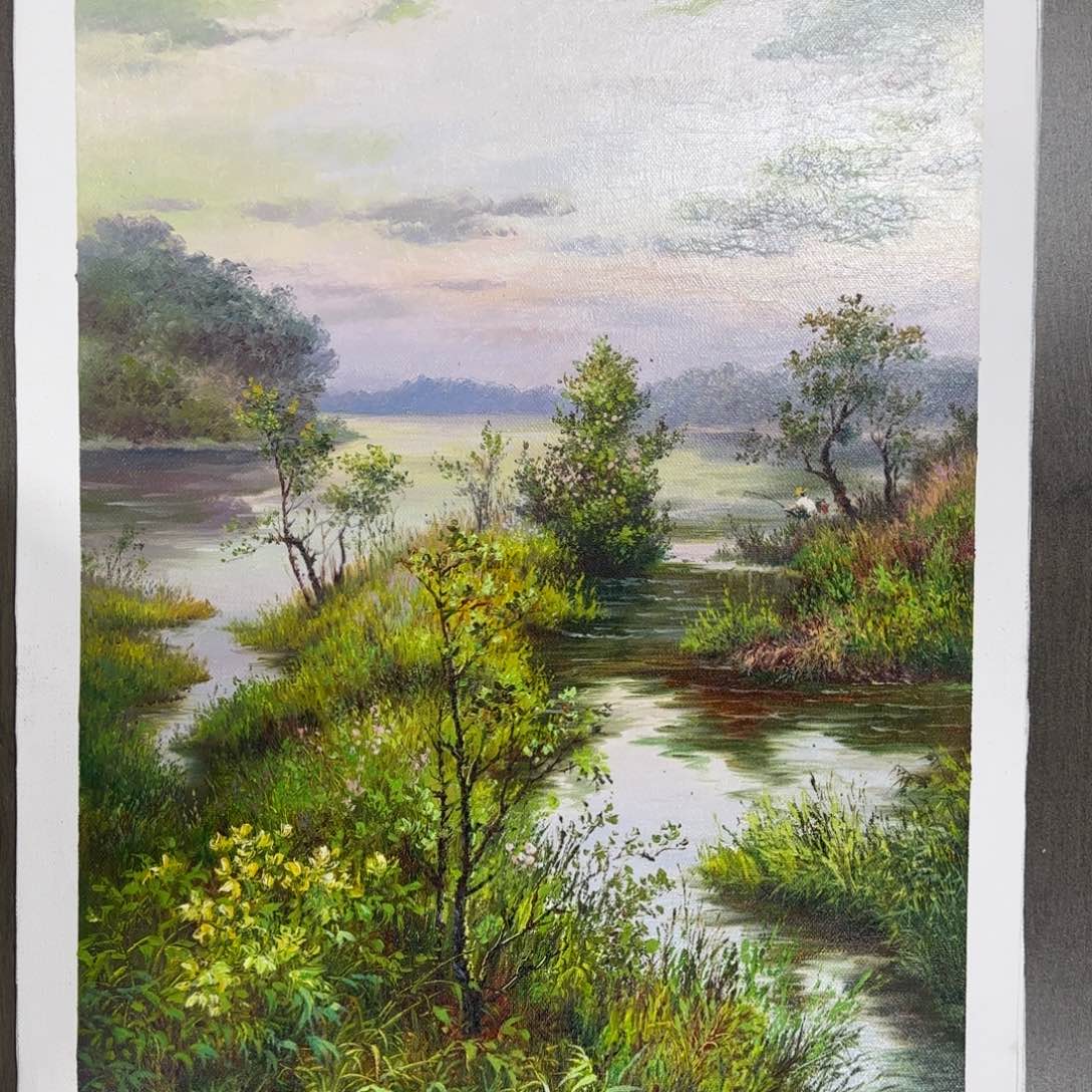 油画加油加油努力加油加油