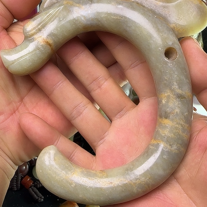 和田玉未镶嵌吊坠(不含链)