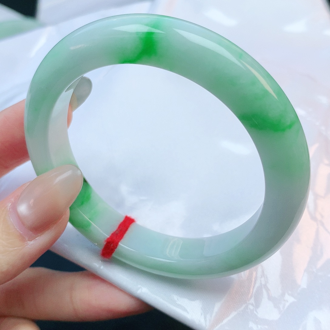 未镶嵌手镯翡翠爱*离54圈口881346