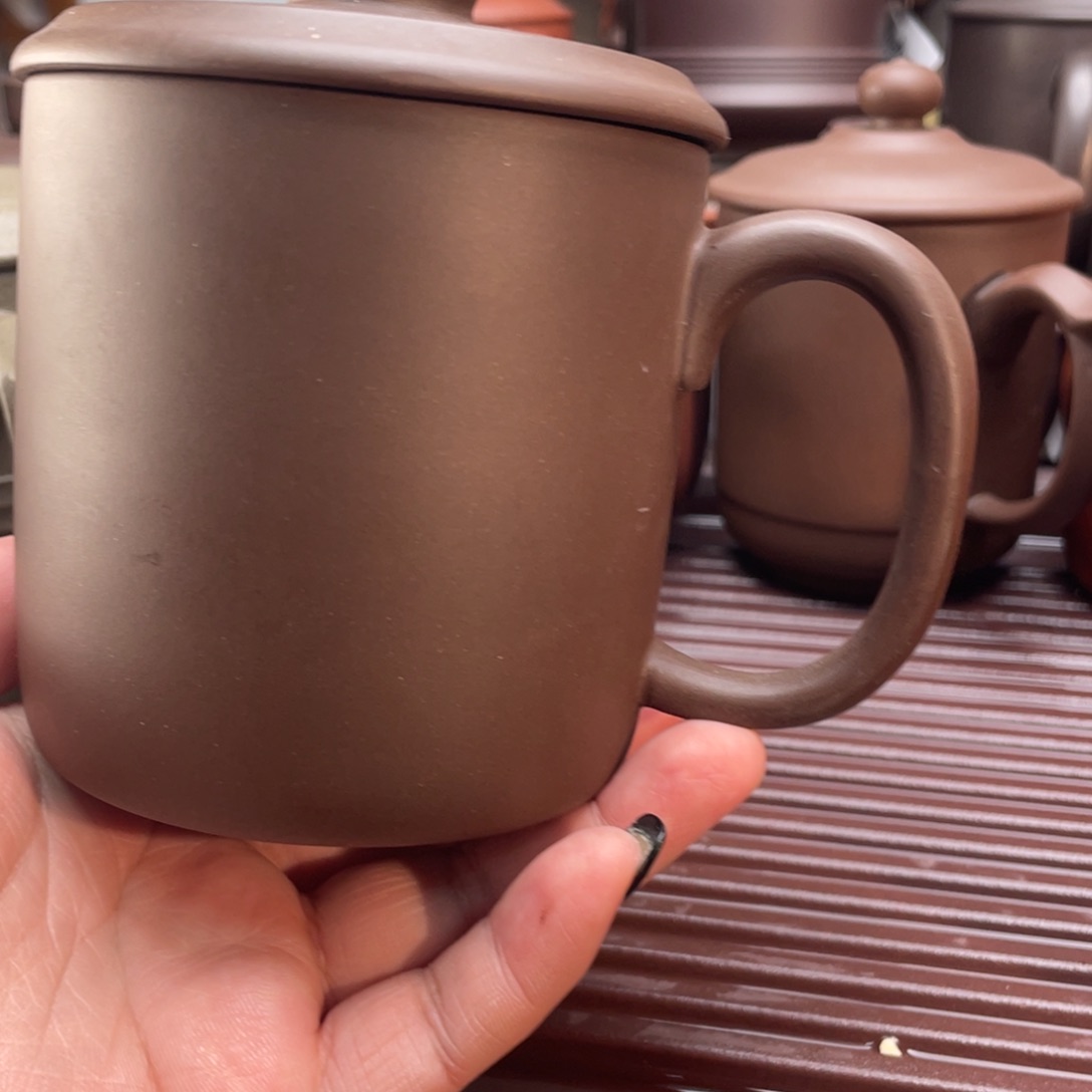 紫砂茶杯宜兴紫砂杯