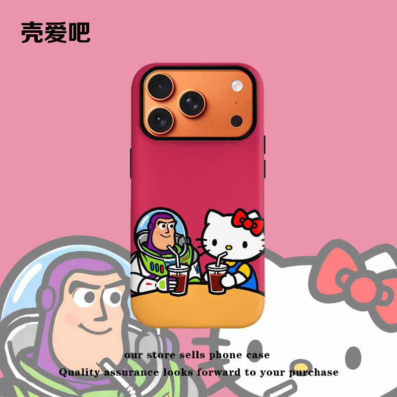 巴斯和KT磁吸菲林二合一防摔手机壳适用华为苹果17vivo小米17OPPO