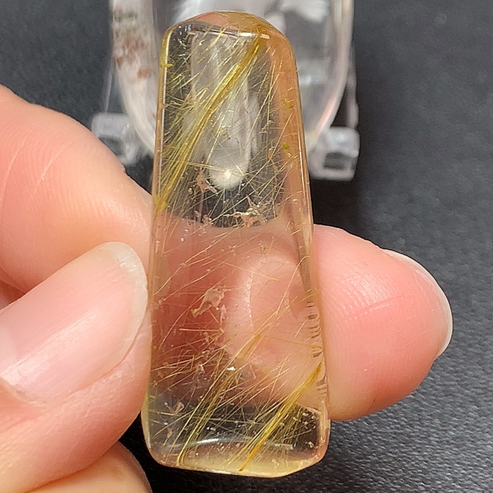 水晶颈饰未镶嵌可*鸭