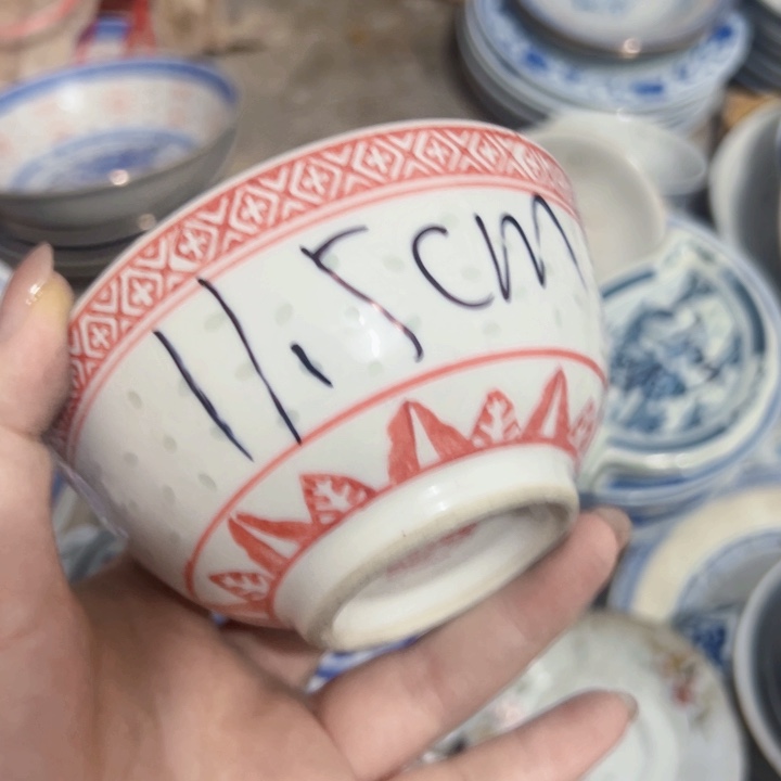 景德镇陶瓷高温瓷米饭碗