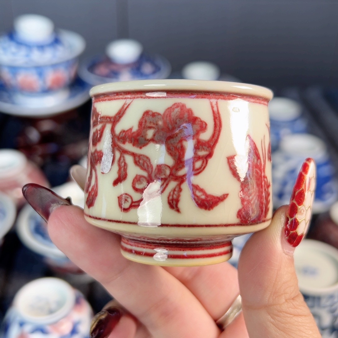 杯子景德镇毛仔柴窑主人杯