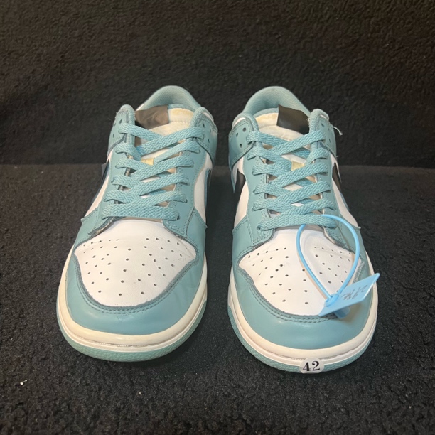 42码 d绿白 休闲鞋