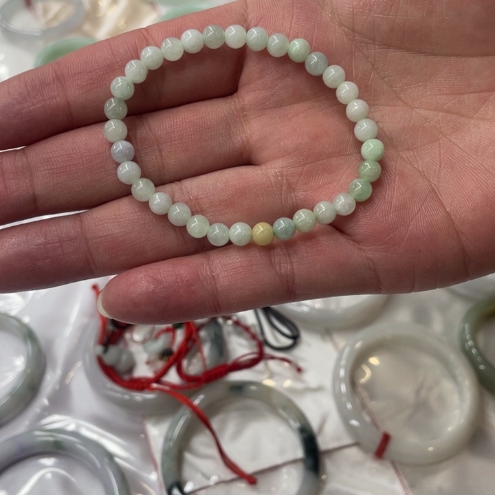 翡翠未镶嵌手串手串